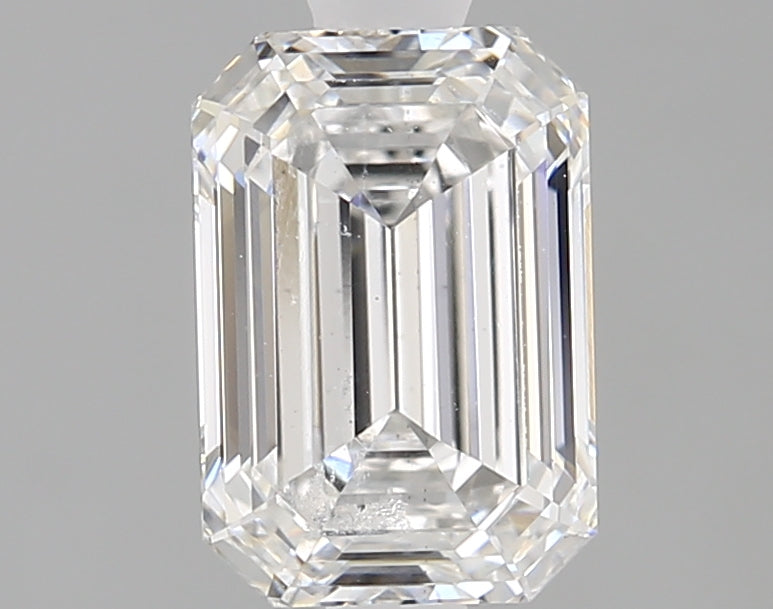 Emerald Cut Diamond 1.59 Carat E Color VS2 Clarity IGI 644447676