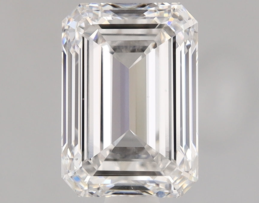 Emerald Cut Diamond 1.5 Carat F Color VS1 Clarity IGI 654420234