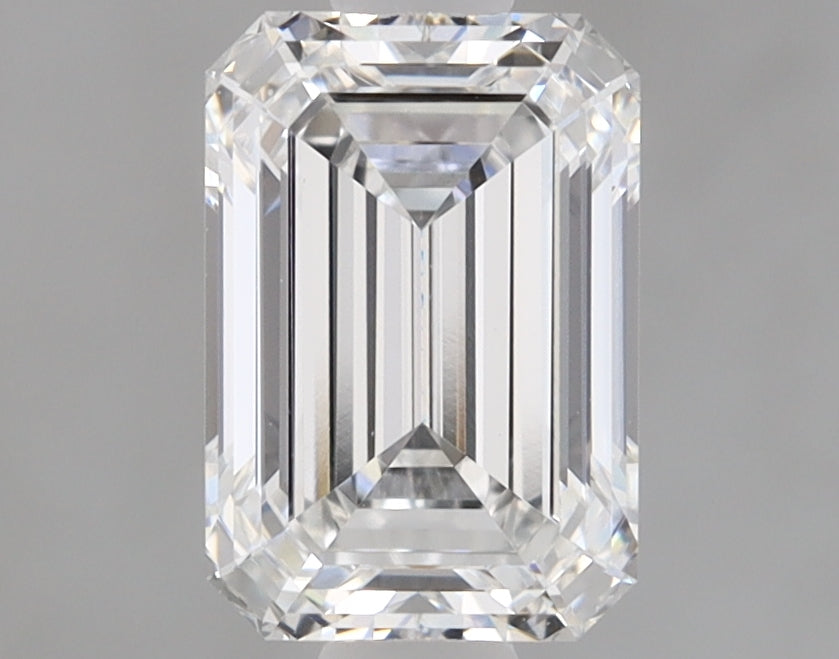 Emerald Cut Diamond 1.1 Carat D Color VVS1 Clarity IGI 633428362