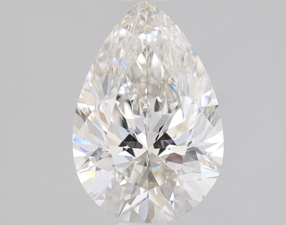 Pear Cut Diamond 1.32 Carat H Color VS2 Clarity IGI 563202498