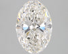 Oval Cut Diamond 2.29 Carat G Color Vvs2 Clarity Igi 576317144