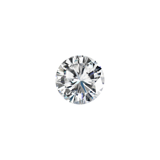Moissanite 0.33CTW DEW Round Near-Colorless Brilliant Cut Moissanite