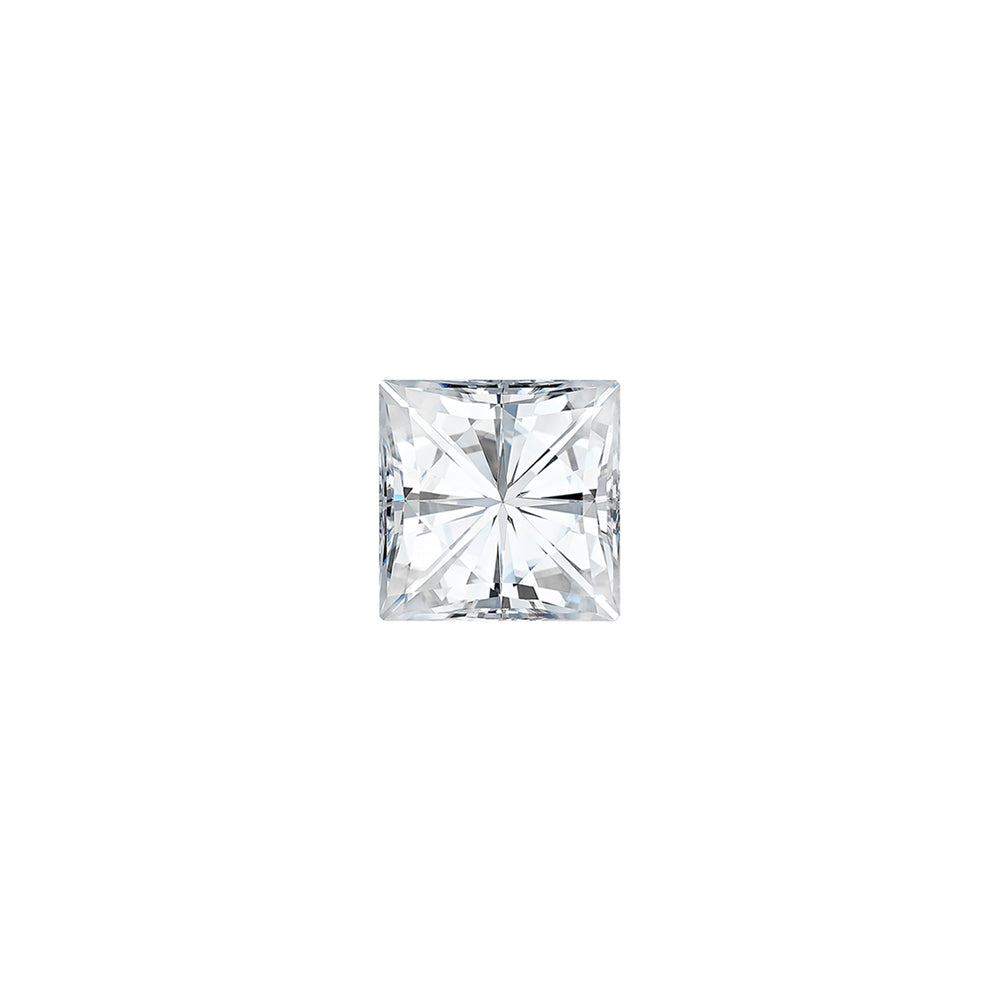 Forever One 0.27CTW DEW Square Colorless Brilliant Cut Moissanite