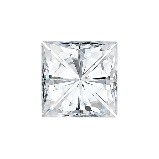 Forever One 2.10CTW DEW Square Near-Colorless Brilliant Cut Moissanite