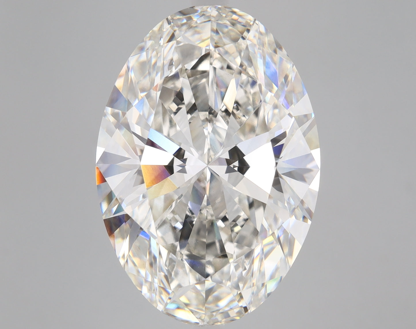 Oval Cut Diamond 11.01 Carat H Color Vs2 Clarity Igi 586357619