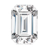 Forever One 6.58CTW DEW Emerald Colorless Step Cut Moissanite