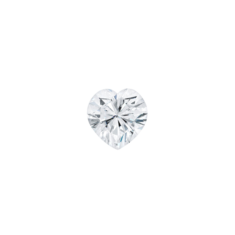 Forever One 0.23CTW DEW Heart Near-Colorless Brilliant Cut Moissanite