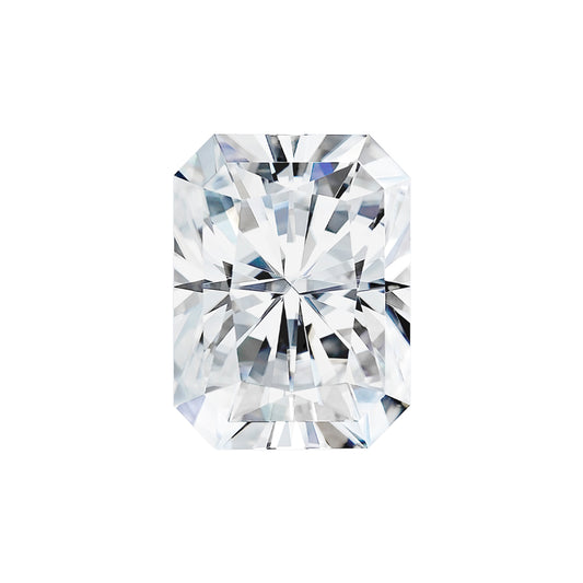 Forever One 1.80CTW DEW Radiant Colorless Modified Brilliant Cut Moissanite