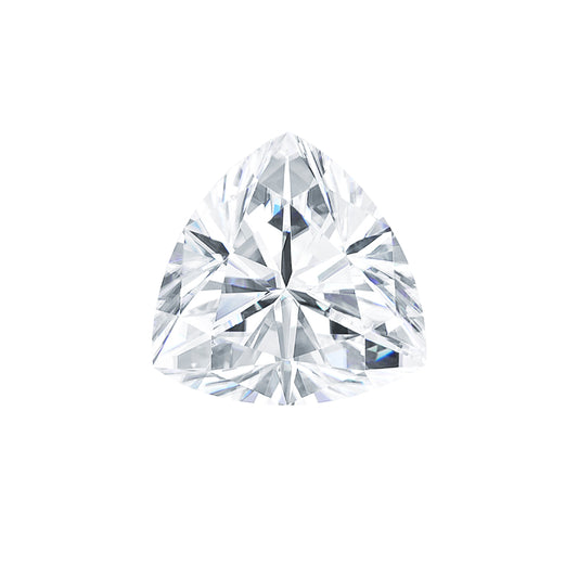 Moissanite 1.60CTW DEW Trillion Colorless Brilliant Cut Moissanite