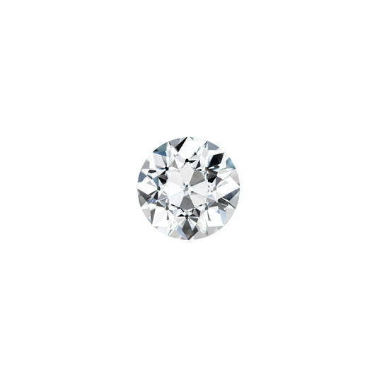 Moissanite 0.26CTW DEW Round Near-Colorless Old European Cut Moissanite