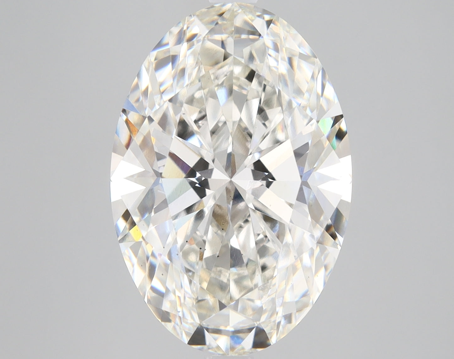 Oval Cut Diamond 5.15 Carat H Color Vs2 Clarity Igi 591347905