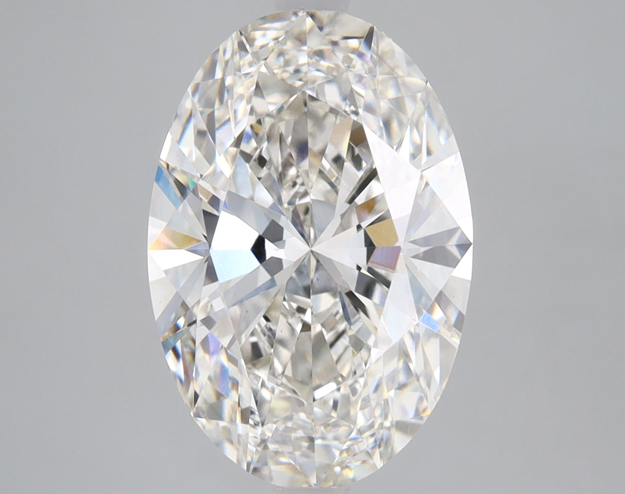 Oval Cut Diamond 4.3 Carat H Color Vs1 Clarity Igi 593385950