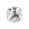 Forever One 1.90 CTW DEW Cushion Near-Colorless (GH) Color Rose Cut Moissanite