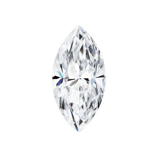 Forever Bright 0.03 CTW DEW Marquise Near-Colorless (GH) Color Modified Brilliant Cut Moissanite