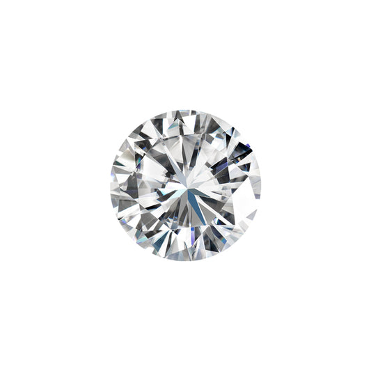 Forever Bright 1.50 CTW DEW Round Colorless (DEF) Color Brilliant Cut Moissanite