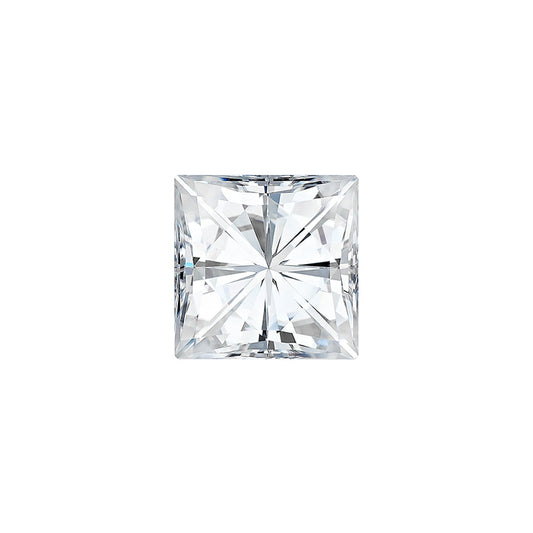 Forever Bright 0.05 CTW DEW Square Colorless (DEF) Color Modified Brilliant Cut Moissanite