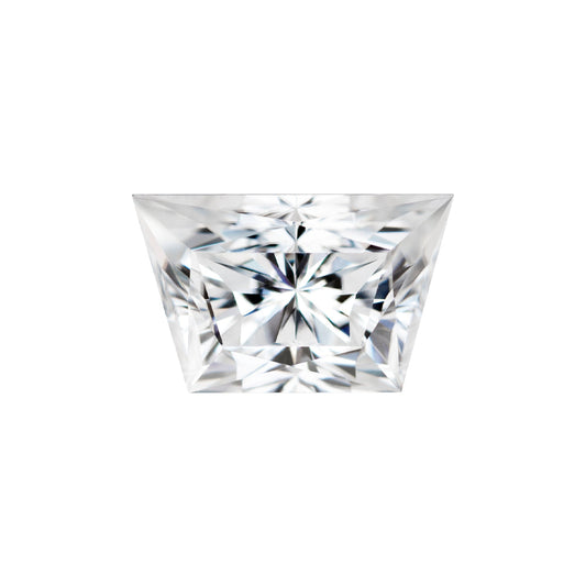 Forever Bright 0.50 CTW DEW Trapezoid Colorless (DEF) Color Modified Brilliant Cut Moissanite