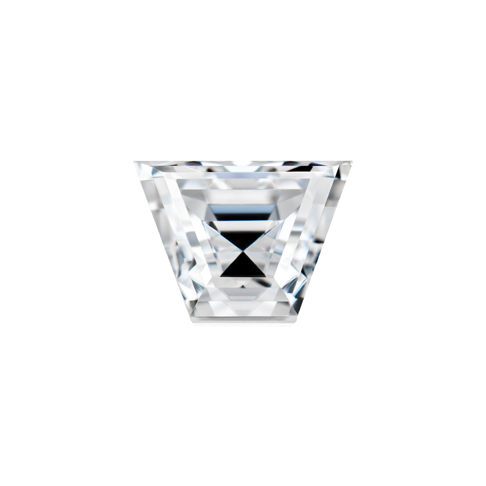 Near Colorless Forever Bright 1.06 CTW DEW Trapezoid Near-Colorless (GH) Color Step C ...