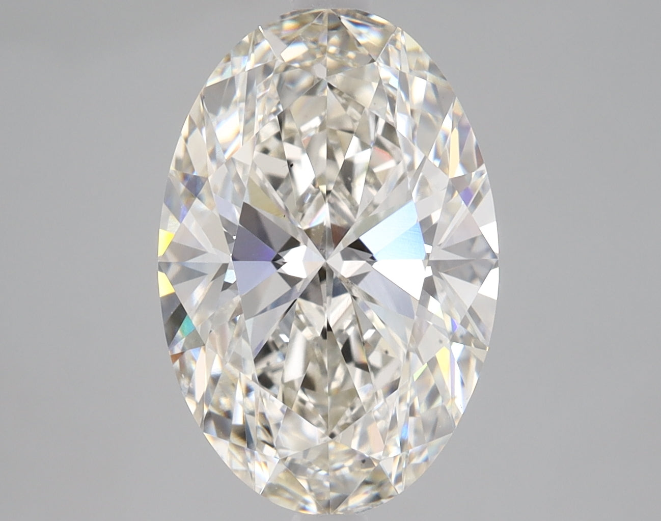Oval Cut Diamond 4.24 Carat H Color Vs2 Clarity Igi 603352556