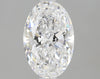 Oval Cut Diamond 1.04 Carat D Color Vvs2 Clarity Igi 631470542