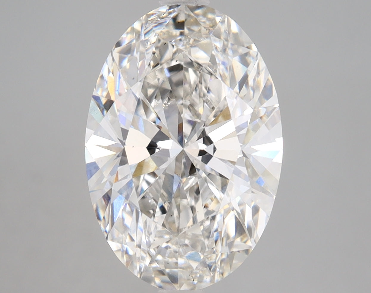 Oval Cut Diamond 4.06 Carat G Color Vs2 Clarity Igi 603340636