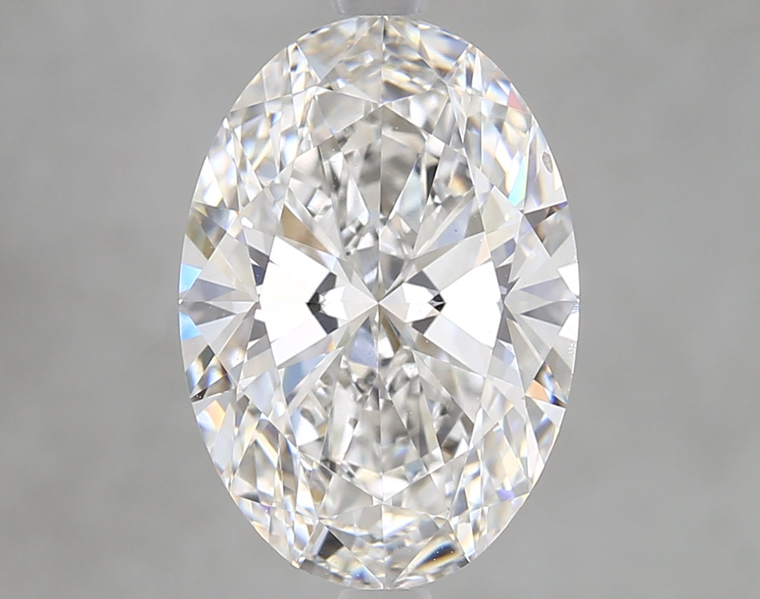 Oval Cut Diamond 5.09 Carat F Color Vs1 Clarity Igi 687554804