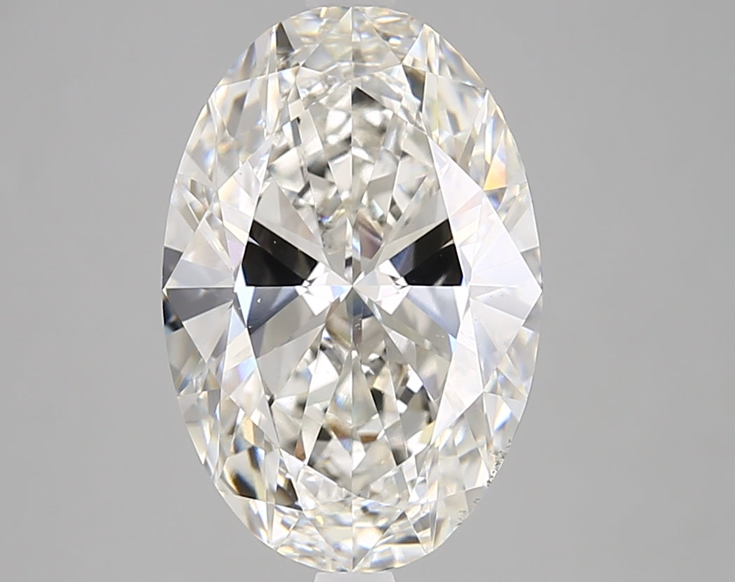Oval Cut Diamond 4.27 Carat H Color Vs1 Clarity Igi 594339671