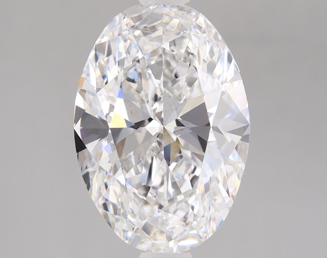 Oval Cut Diamond 2.07 Carat D Color VS1 Clarity IGI 735572837