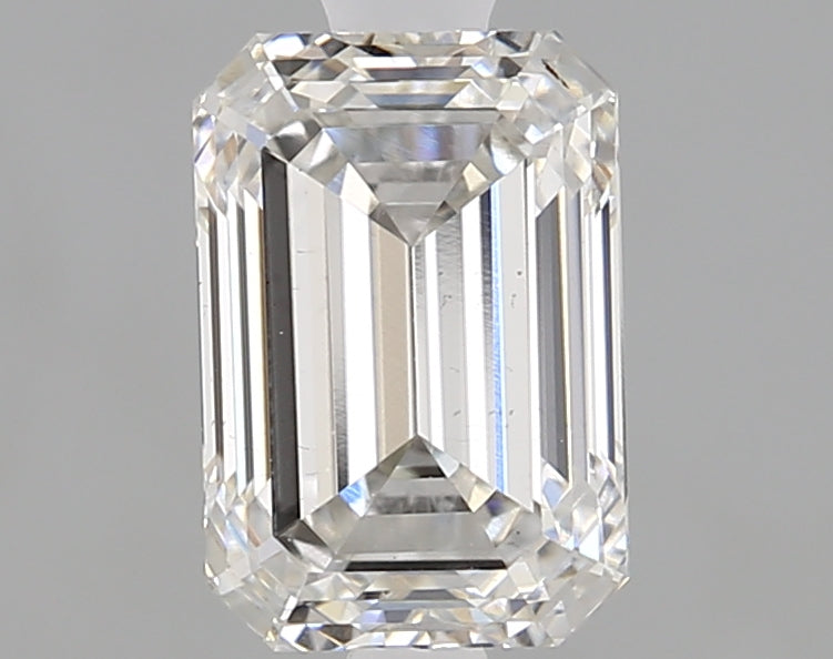 Emerald Cut Diamond 1.58 Carat F Color VS1 Clarity IGI 645443513