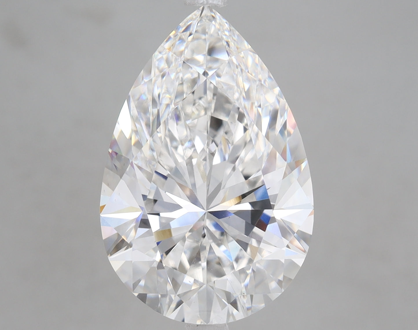 Pear Cut Diamond 7.08 Carat F Color VS1 Clarity IGI 602362533
