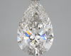 Pear Cut Diamond 4.01 Carat H Color VS2 Clarity IGI 605356591