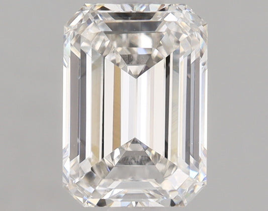 Emerald Cut Diamond 1.17 Carat F Color VVS2 Clarity IGI 620458554