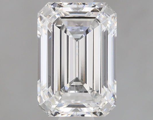 Emerald Cut Diamond 1.1 Carat D Color VVS1 Clarity IGI 633428362