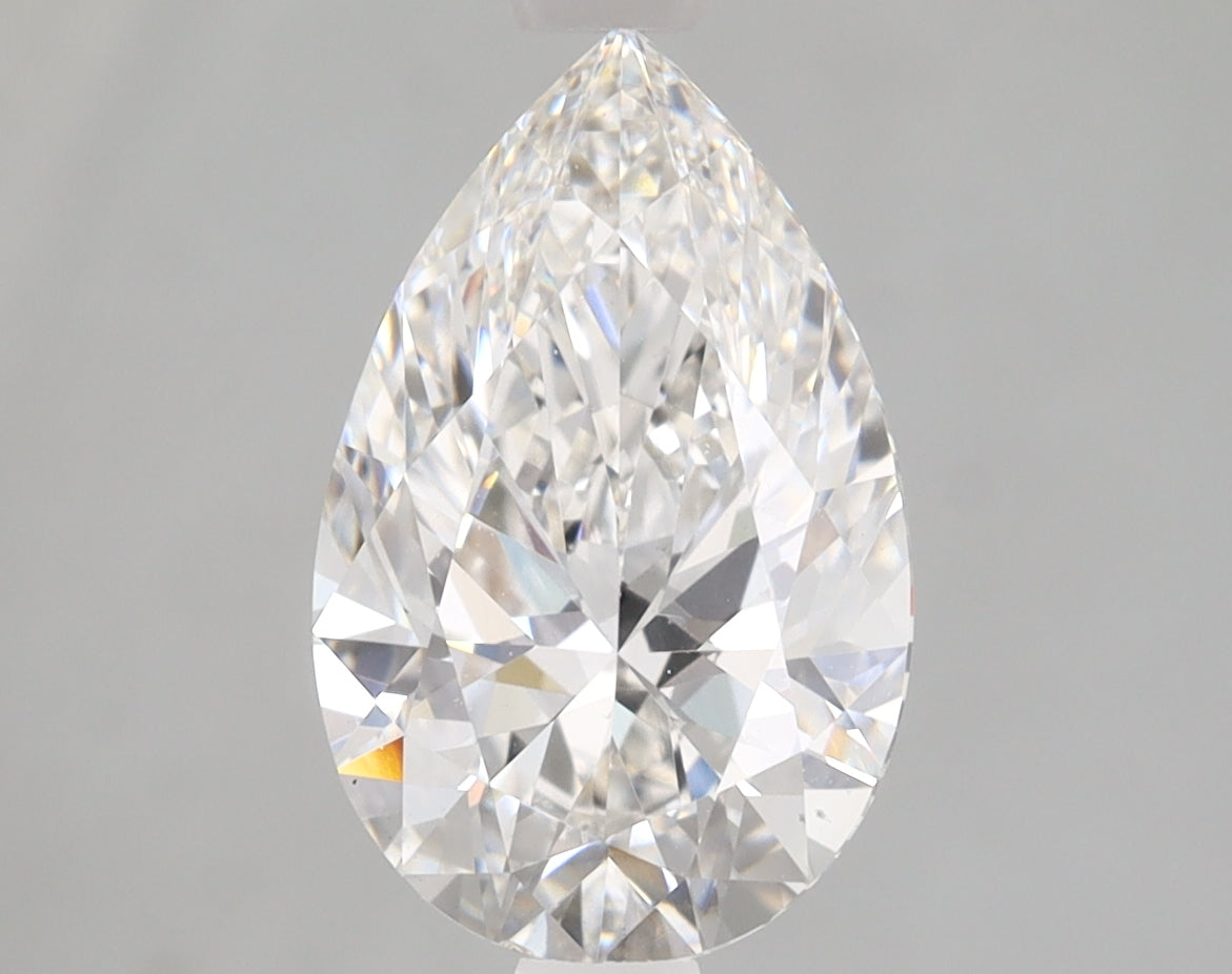 Pear Cut Diamond 2.02 Carat F Color VS1 Clarity IGI 728528345