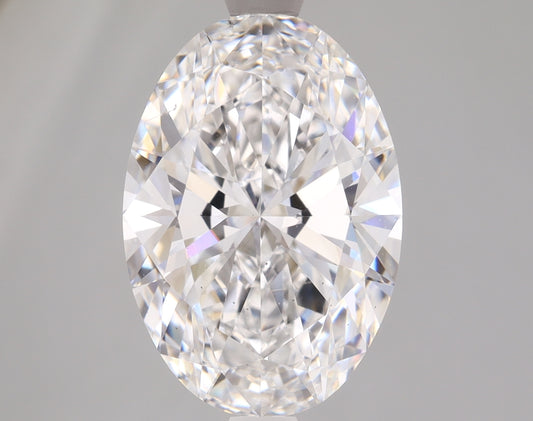 Oval Cut Diamond 3.45 Carat D Color VS2 Clarity IGI 735564064