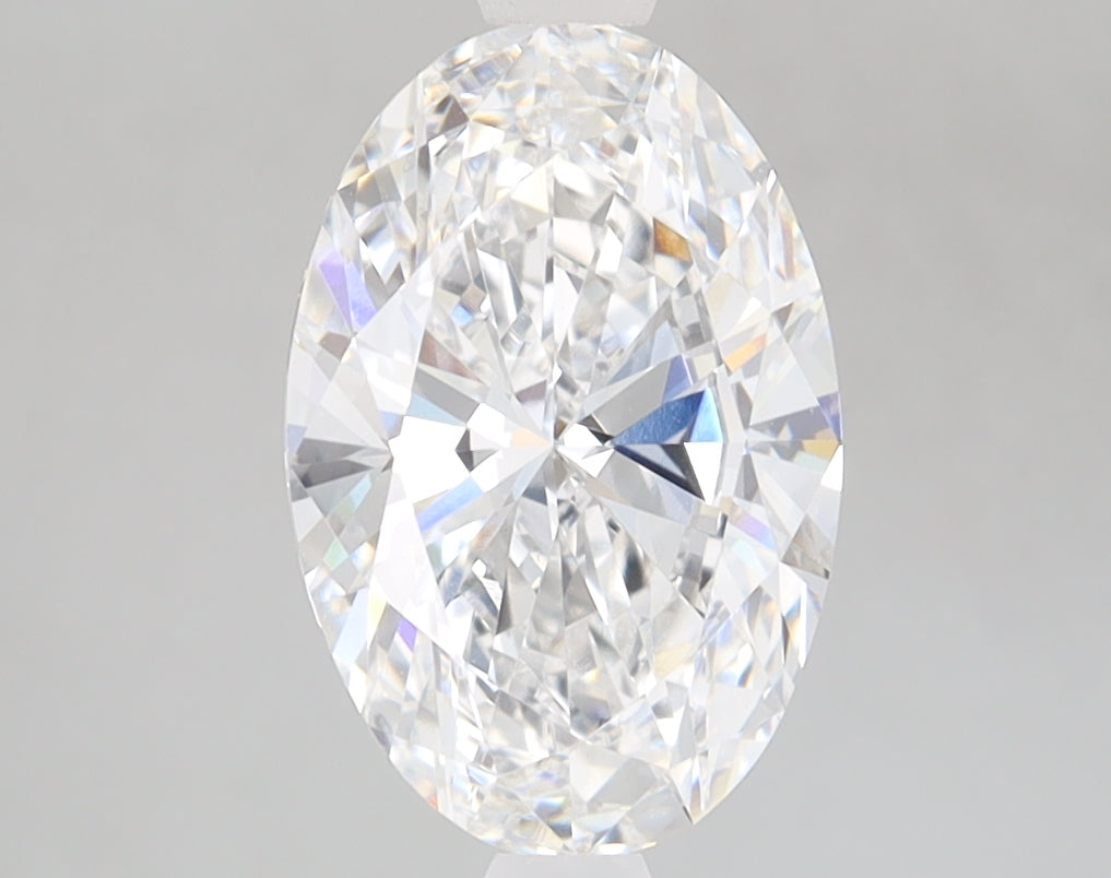 Oval Cut Diamond 2.01 Carat D Color VVS2 Clarity IGI 735572792