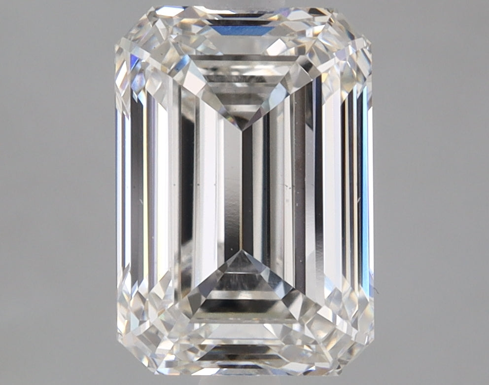 Emerald Cut Diamond 2.57 Carat G Color VS1 Clarity IGI 678518150