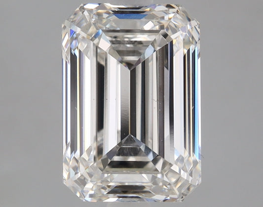 Emerald Cut Diamond 2.57 Carat G Color VS1 Clarity IGI 678518150