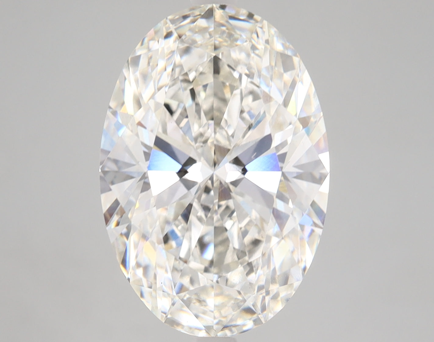 Oval Cut Diamond 6.19 Carat G Color VS1 Clarity IGI 603340797