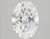 Oval Cut Diamond 2.09 Carat D Color VVS2 Clarity IGI 729586161