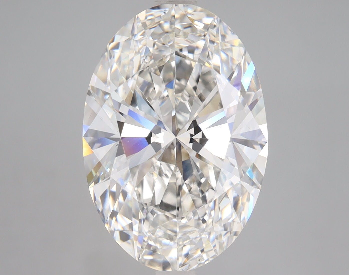 Oval Cut Diamond 5.15 Carat H Color VS1 Clarity IGI 602326382