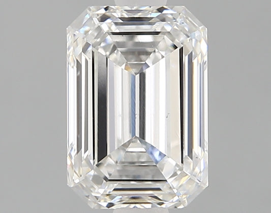 Emerald Cut Diamond 1.59 Carat E Color VS2 Clarity IGI 644447497