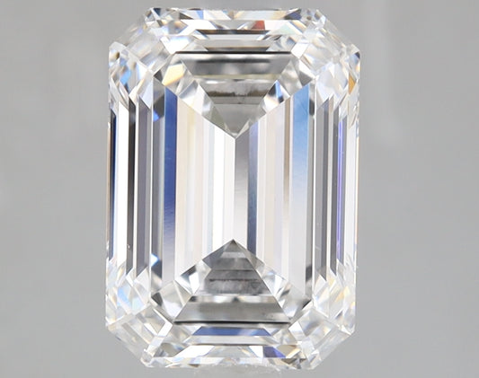 Emerald Cut Diamond 2.09 Carat D Color VVS2 Clarity IGI 656478537