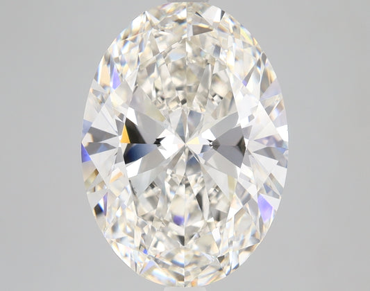 Oval Cut Diamond 5.04 Carat H Color VS1 Clarity IGI 589386378