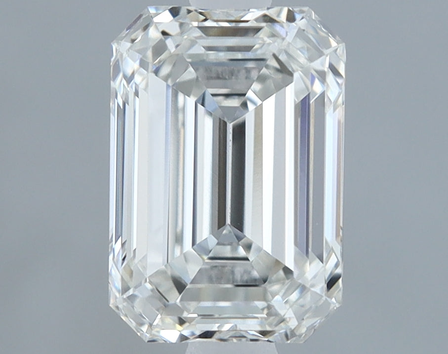 Emerald Cut Diamond 1.8 Carat F Color VVS2 Clarity IGI 644447577