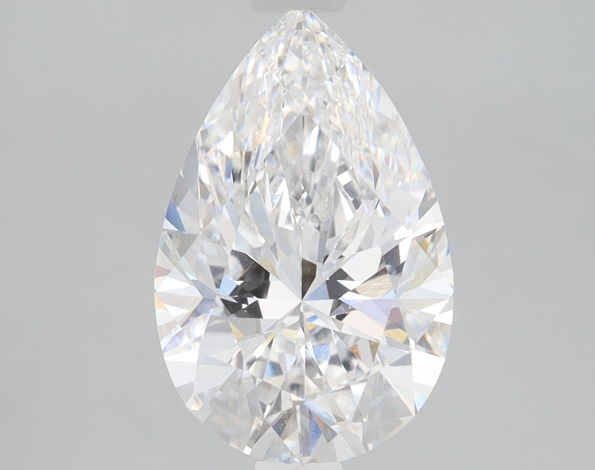 Pear Cut Diamond 2.0 Carat D Color VVS2 Clarity IGI 727586871