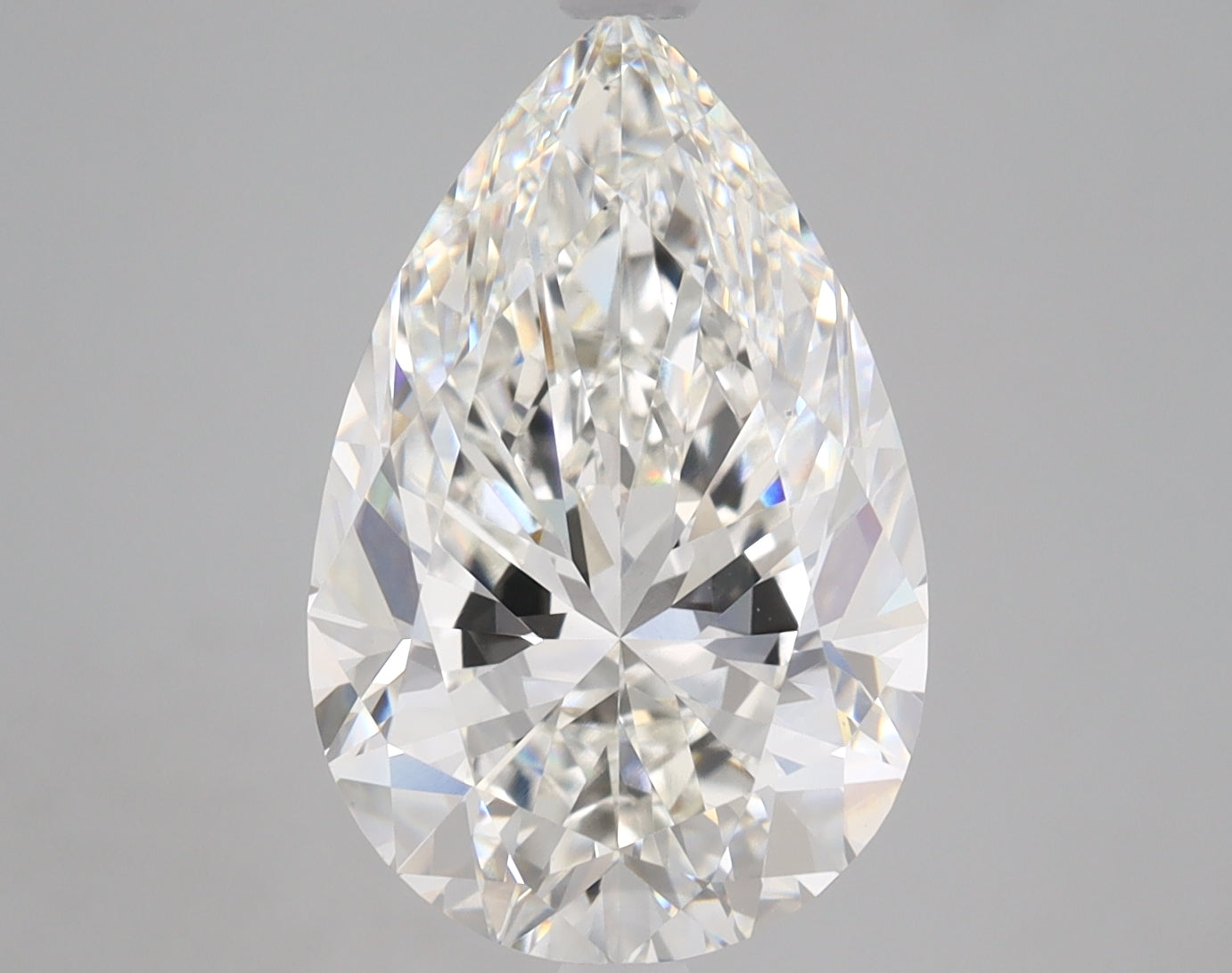 Pear Cut Diamond 5.18 Carat G Color VS1 Clarity IGI 606350971