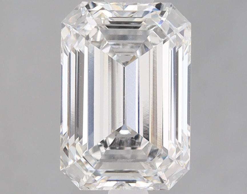Emerald Cut Diamond 1.59 Carat F Color VS1 Clarity IGI 644447613
