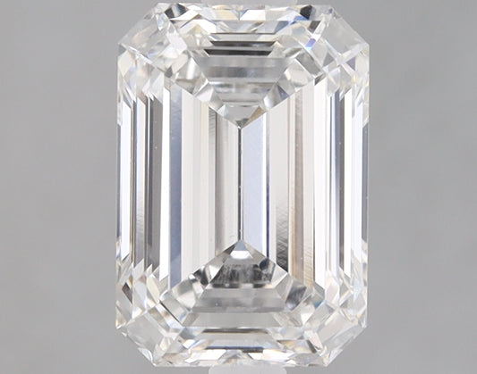 Emerald Cut Diamond 1.59 Carat F Color VS1 Clarity IGI 644447613