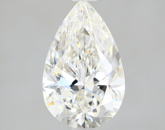 Pear Cut Diamond 1.58 Carat F Color VVS2 Clarity IGI 570361800